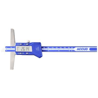 Accud 1601078 Depth gauge 200 mm
