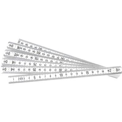 Brueder Mannesmann Zollstock M 810-PVC-2 Rule 2 m Plastic