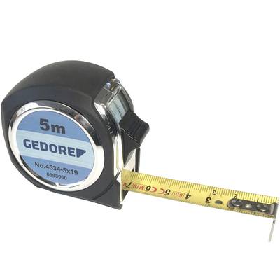 Gedore 4534-5 6698060 Tape measure 5 m Plastic