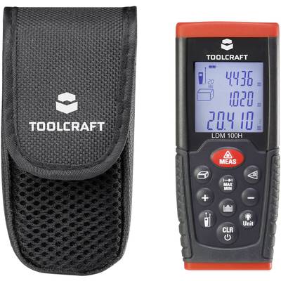 TOOLCRAFT LDM100H Laser range finder Reading range (max.) (details) 100 m