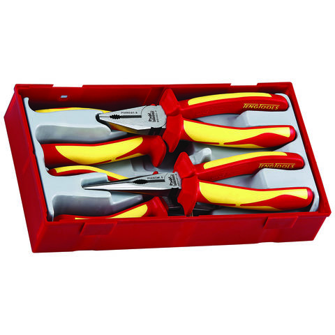 Teng Tools Teng TTV440 4 Piece Insulated Plier Set