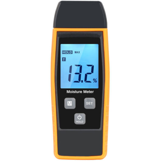 Digital Moisture Meter for Firewood, Portable Wood Moisture Tester