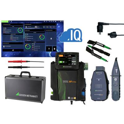 Gossen Metrawatt PROFiTEST MF XTRA Meister-Set VDE tester kit, Electrical tester set Calibrated to (DAkkS standards) VDE standard 0100, 0100-600, 0105, 0113,
