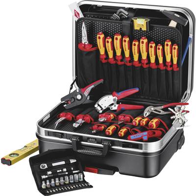 Knipex Knipex-Werk 00 21 06 Electrical contractor, Trades person Tool box (+ tools) (L x W x H) 515 x 430 x 280 mm