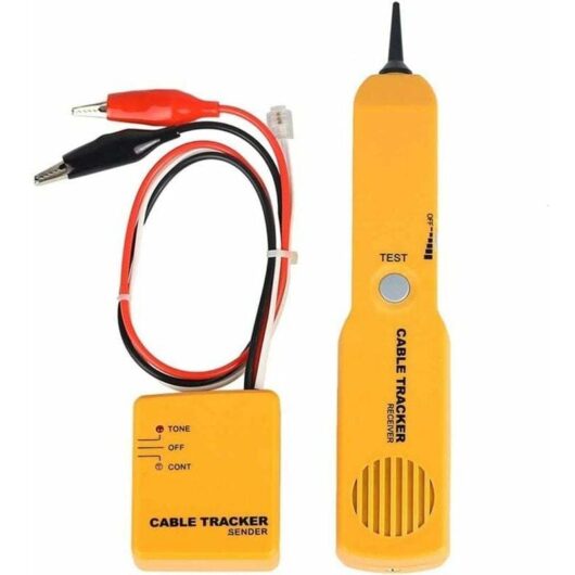 Circuit Tester, Wire Tracer and Tone Generator, Network Cable Tester RJ-11 Jack, Wires and Cables Search and Locate, Test Circuit Continuity