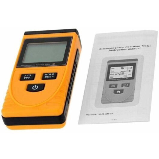 Digital lcd detector for electromagnetic radiation Mumu