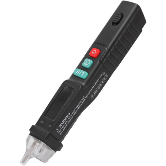 Gotrays - ac Voltage Detector Pen, Auto Shutoff, hd Screen Display, High Sensitivity Voltage Tester 12-1000V