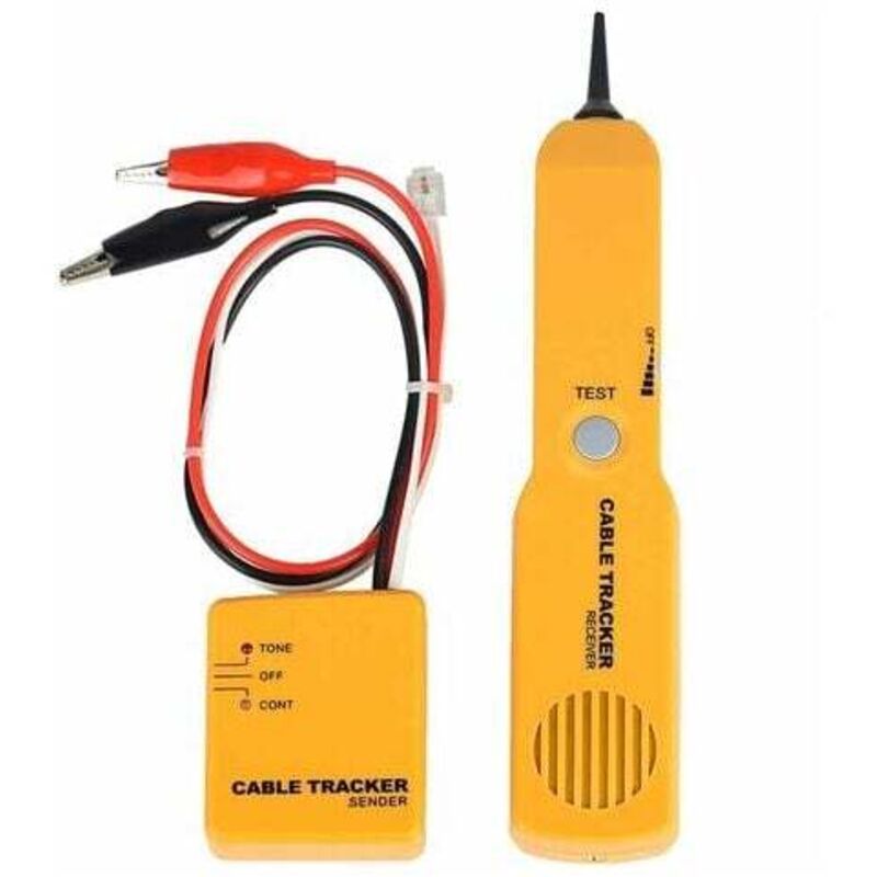 Mumu - Circuit tester, cable finder and tone generator, network cable tester, RJ-11 connector, wire and cable finder and locator, circuit continuity