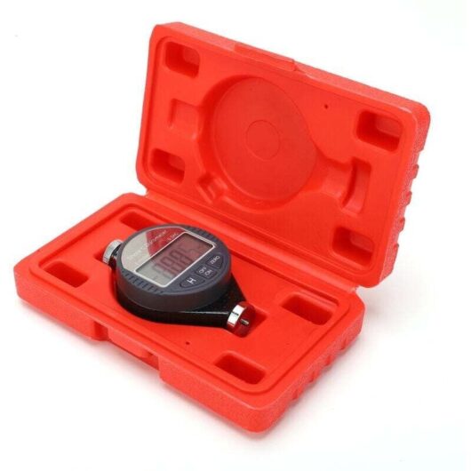 Shore Hardness Tester, Digital Durometer LCD Hardness Tester 100HD A Rubber Hardness Tester LCD Display For Tires Plastic Rubber Leather MUMU