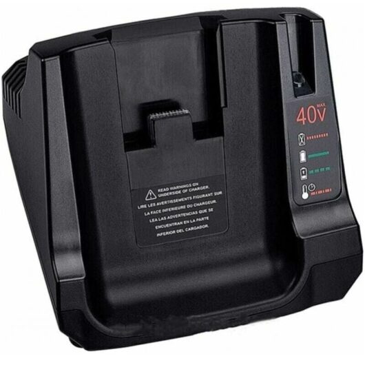 Ymyny - 36V 40V max Charger with 2USB Replacement for Black+Decker LCS36 LCS40 Lithium-Ion Battery (Charger only, without battery)