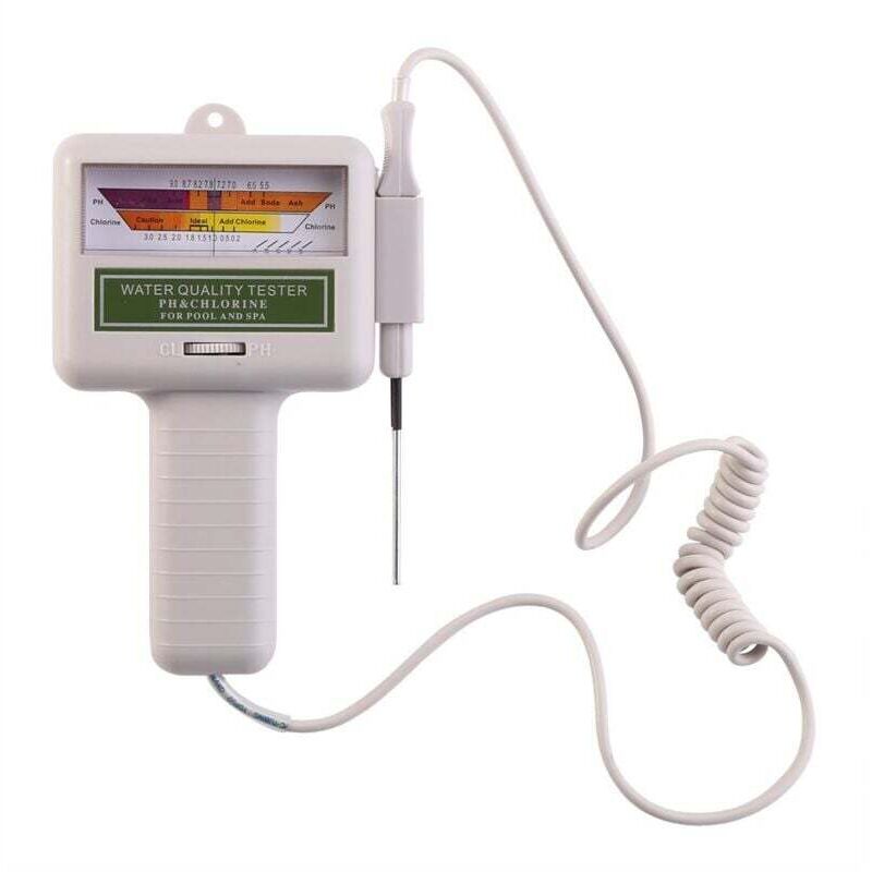 Ymyny - ph Tester, 2 in 1 Portable Chlorine and pH Meter CL2, Water Quality Analysis, Measurement and Monitoring for Pool, Spa and Spring Water mumu