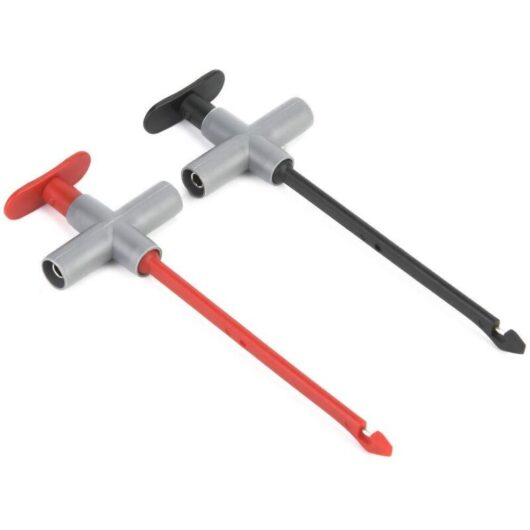 2pcs P5010 Automotive Test Lead Multimeter Multimeter Test Clip Kit Multimeter Accessory For Auto Repair Puncture Test Clip Car Test Tool Probe Clip