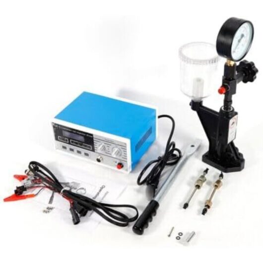 60Mpa Injector Nozzle Calibrator,Injector Tester 0.8L Oil Cup Translucent Fuel Tank,Common Rail Injectors for Injectors
