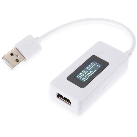 Tinor - usb Power Meter Current Voltage Tester Multimeter usb Charger Current Voltage Capacity Detector for Computer Phone Power Bank