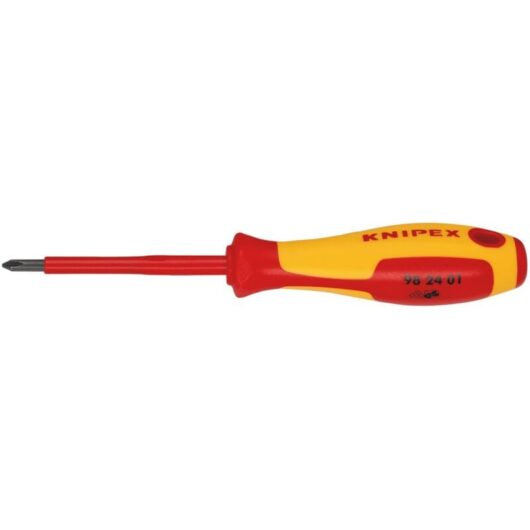 Draper PH1 VDE Insulated Phillips Screwdriver Model 18802 - Professional Electrical Screwdriver for Safe and Precise Work