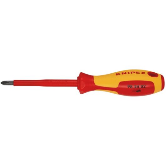 Draper PH2 VDE Insulated Phillips Screwdriver Model 18803 - Professional Electrical Screwdriver for Safe and Precise Work