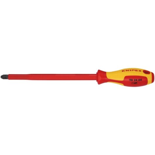 Draper PH4 VDE Insulated Phillips Screwdriver Model 18805 - Professional Electrical Screwdriver for Safe and Precise Work