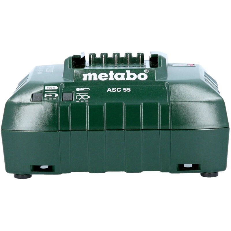 Metabo - asc 55 Air Cooled Slide ASC55 Battery Charger 12-36V Li-ion 627045000