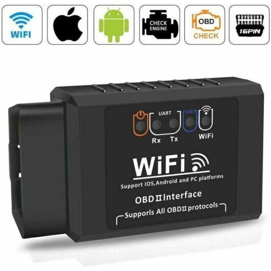 OBD2 vehicle diagnostic tool - OBD Wi-Fi adapter, cross-brand fault code scanner, engine diagnostic devices