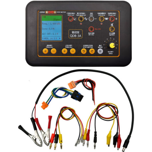 QDB-3A Automotive Ignition Coil Tester, Injector Solenoid Valves, Idle Stepper Motor, Car Fault Detector