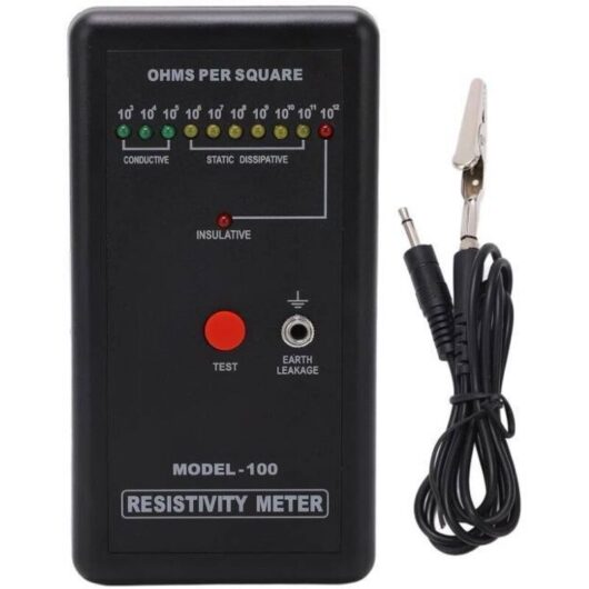 Resistance tester, surface resistivity tester, resistivity measurement, earth resistance, antistatic tester, resistance measuring instrument