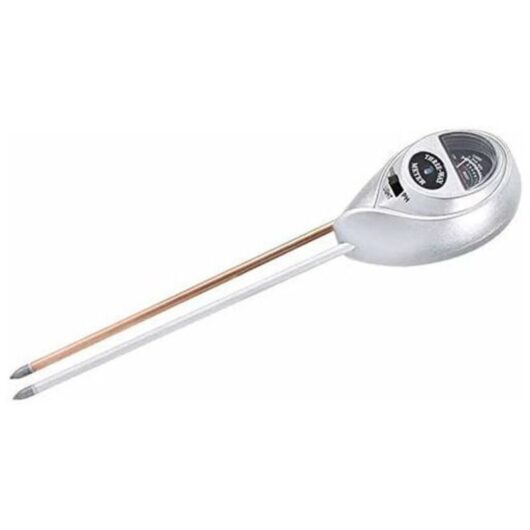 Soil measuring device with 3 functions: soil analysis, moisture measurement for furniture, humidity measurement, pH measurement