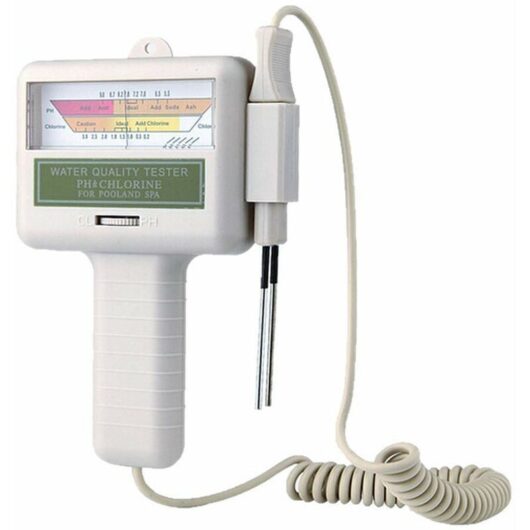Water Quality Tester, Water Quality Tester, Automatic pH Tester for Residual Chlorine, pH Water Tester, Chlorine Analysis for Swimming Pools, Test Kit