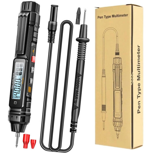 2 in 1 Digital Pen Multimeter - AC/DC Tester With NCV Detection and Continuity Test, Compact and Portable for Daily Use