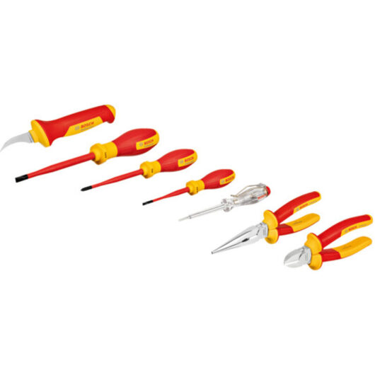 Bosch PRO Combo Kit VDE Hand Tools Set mixed 7pc 1600A02NG3