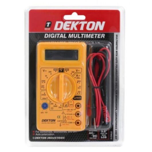 Dekton - Diy Digital Multimeter With Auto Polarization