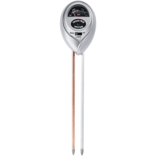 Héloise - Moisture Meter Soil Moisture Meter 268.86cm 3 in 1 Function Soil Tester Moisture Meter Moisture Monitor Light ph Detector with Probe