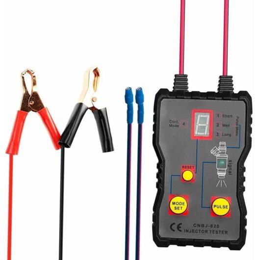 Injector Tester, 4 Modes Improved Cleaning Tool Kit