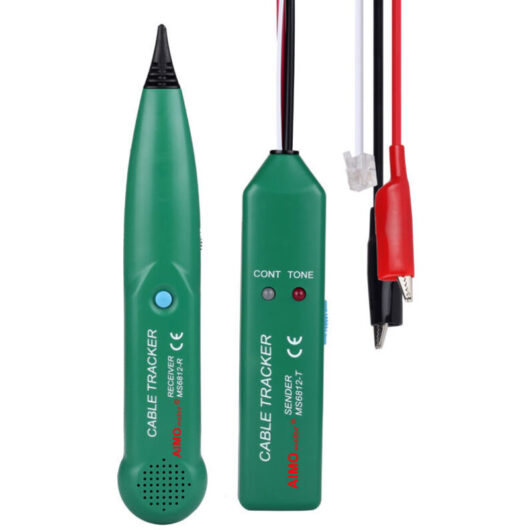 MS6812 Cable Tracer, Cable Tracker, Robot Lawn Mower Cable Detector, Portable Cable Tracer, Telephone Cable Tester, Electrical Cable Tracer for