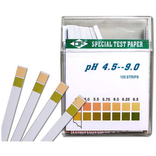 [NEVER USED] 100 pH test strips, litmus test paper, measuring range 4.5-9, universal indicator paper, acidity test for aquariums, drinking water, etc.