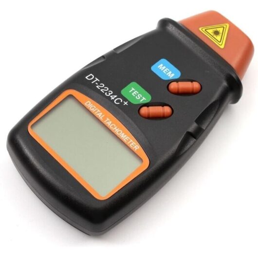 Never used] Digital Tachometer, Professional Digital Tachometer, lcd Screen Tachometer Tester, Automatic Tachometer with Long-Lasting Non-Contact