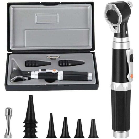 Never used] Mini Ear Otoscope, Magnifying Diagnostic Ear Inspection Scope with led Direct Illumination, Ear Healthy Tool for Doctors, Nurses, Children