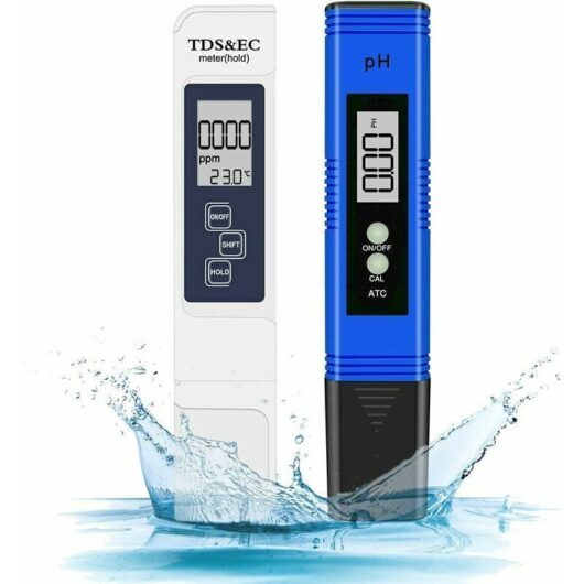 Odipie - Combo Digital ph and tds Meter, 0.05 ph pH Tester with High Accuracy +/-2% Reading Accuracy tds Tester, Water Quality Tester for Drinking
