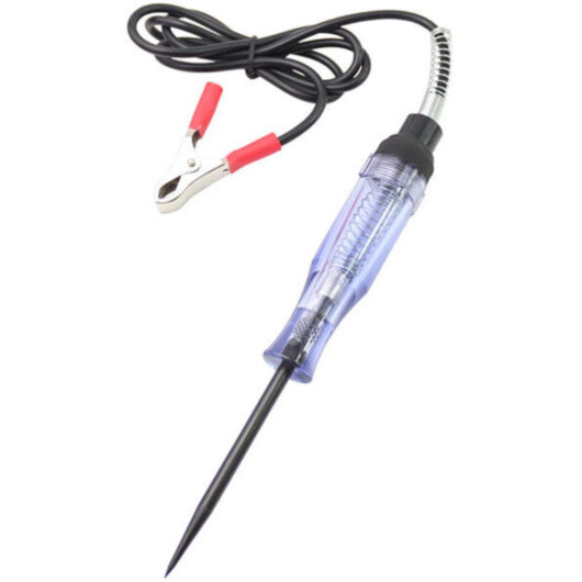 Odipie - Electrical Wire Circuit Tester, Auto 6V 12V 24V dc Car Camera Voltage Circuit Tester Car Test t Long Probe Pen Bulb
