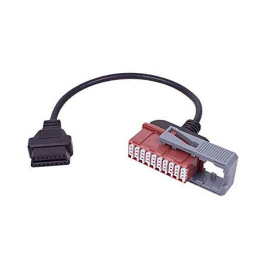Odipie - never used] OBD2 - 30-pin to 16-pin adapter cable for obd diagnostic device suitable for older models Peugeot, Citroen, Groupe psa 30-pin