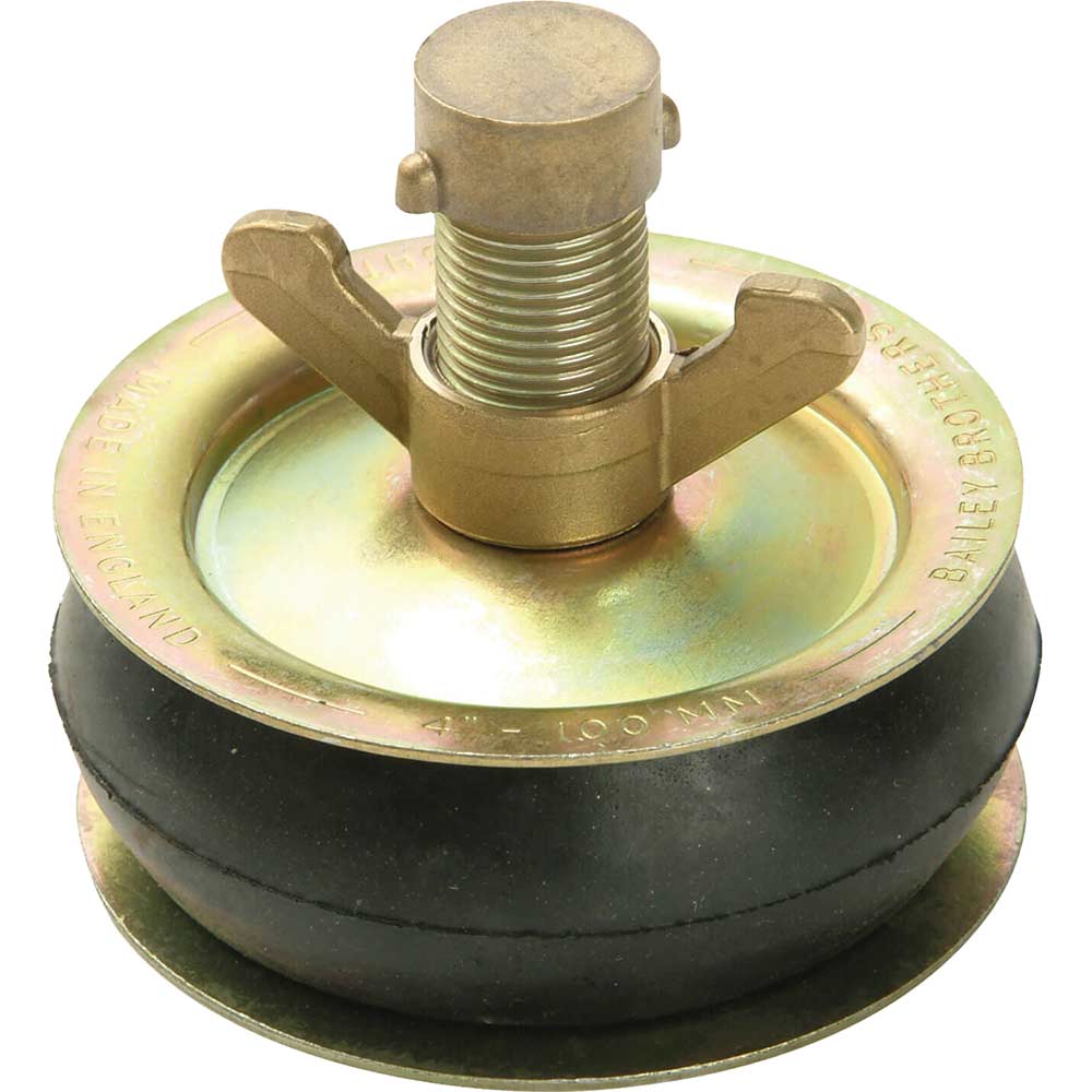 Bailey Drain Test Plug Brass Cap 300mm