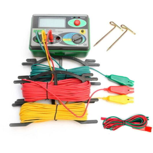 DY4100 Earth Resistance Tester Digital Megohmmeter Protections Earth Resistance Meter Earth Resistance Tester Earth Resistance Tester Resistance