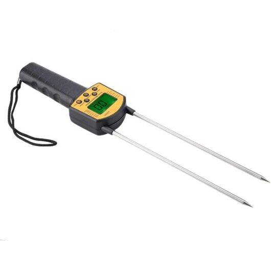 Grain Moisture Tester, Grain Moisture Tester, SMART SENSOR Digital LCD Grain Moisture Meter for Wheat, Corn, Rice, Peanuts, Soybeans, etc.