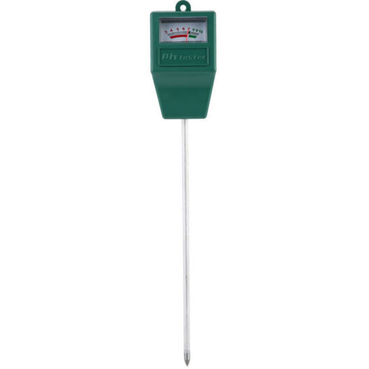 Portable Soil pH Tester, High-Precision Fertile Soil pH Measuring Tool for Garden Plants and Flowers (Battery Not Included)