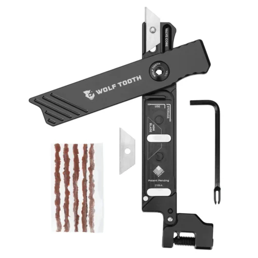 Wolf Tooth 8-Bit Chainbreaker And Utility Knife Multi Tool Black